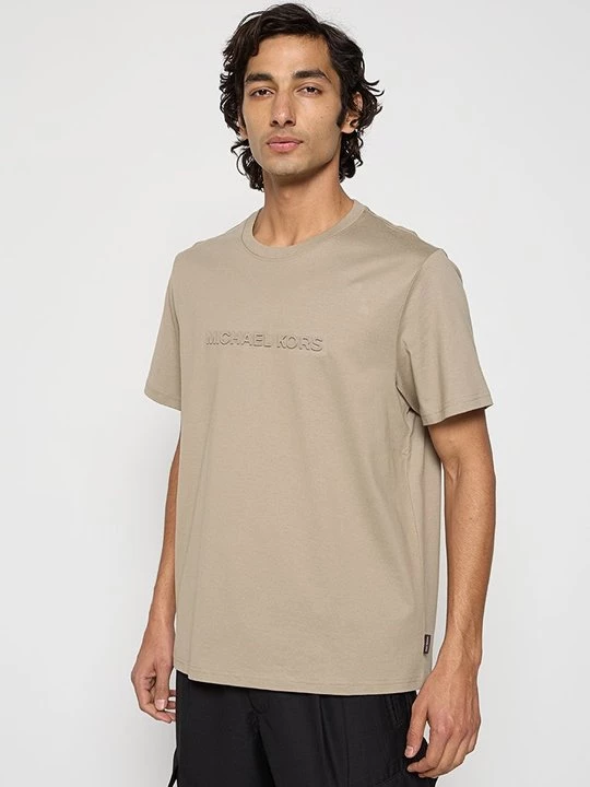 Foto van product T-shirt print Michael Kors taupe