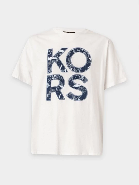 Foto van product T-shirt print Michael Kors wit