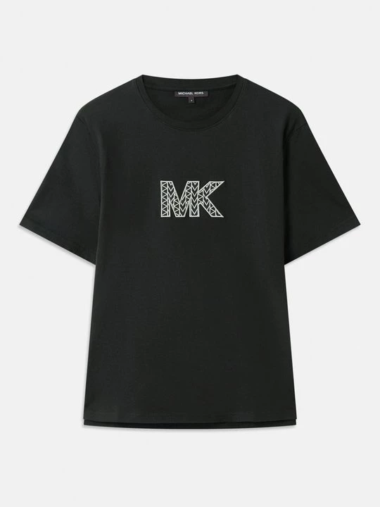 Foto van product T-shirt print Michael Kors zwart