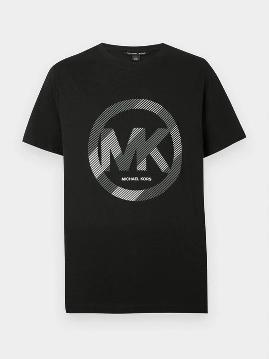 Foto van product T-shirt print Michael Kors zwart