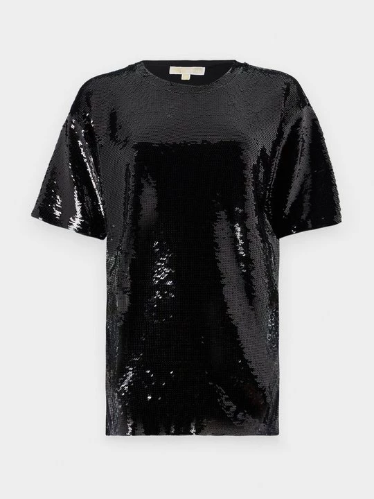 Foto van product T-shirt print Michael Kors zwart