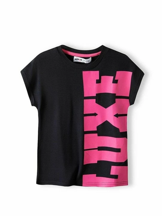 Foto van product T-shirt print MINOTI zwart