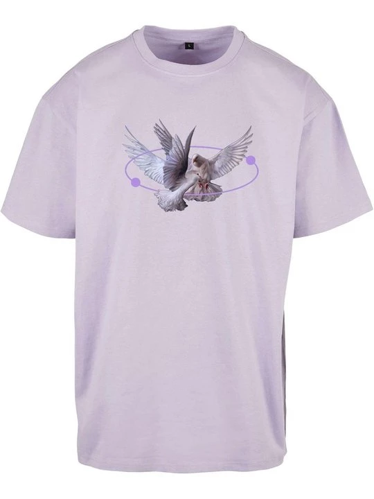 Foto van product T-shirt print Mister Tee lila