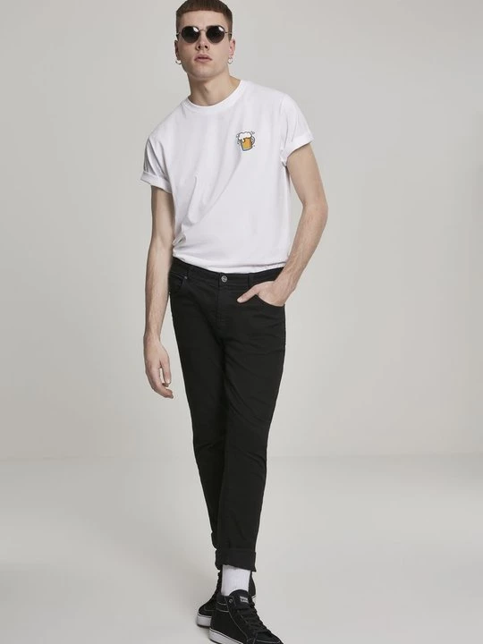 Foto van product T-shirt print Mister Tee wit