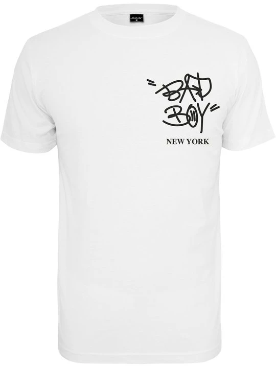 Foto van product T-shirt print Mister Tee wit