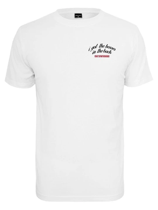 Foto van product T-shirt print Mister Tee wit