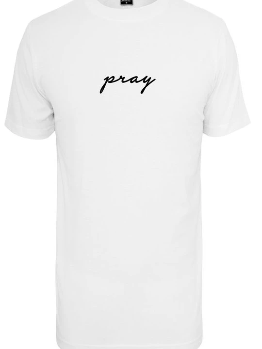 Foto van product T-shirt print Mister Tee wit