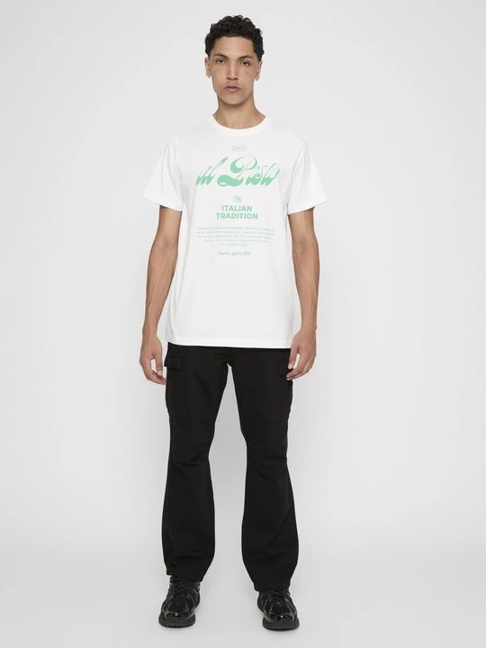 Foto van product T-shirt print Mister Tee wit