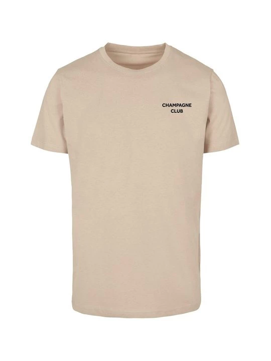 Foto van product T-shirt print Mister Tee zandkleur