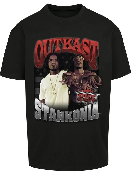 Foto van product T-shirt print Mister Tee zwart