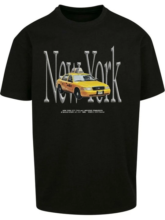 Foto van product T-shirt print Mister Tee zwart