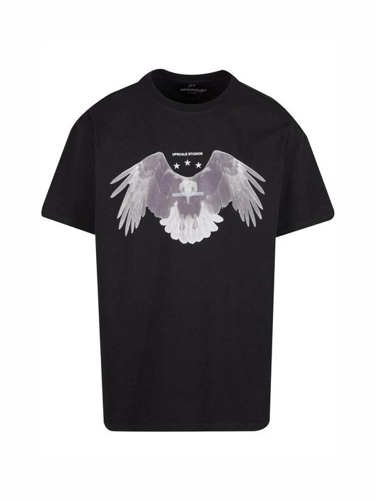 Foto van product T-shirt print Mister Tee zwart