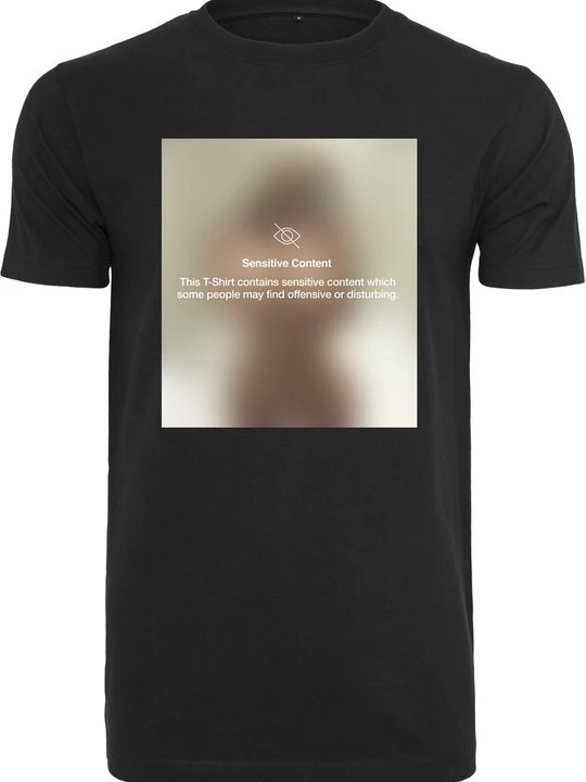 Foto van product T-shirt print Mister Tee zwart