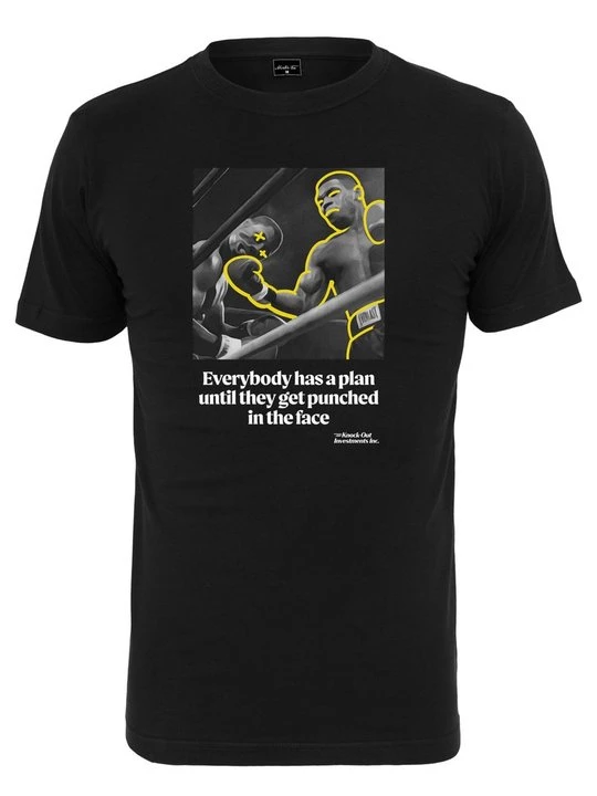 Foto van product T-shirt print Mister Tee zwart