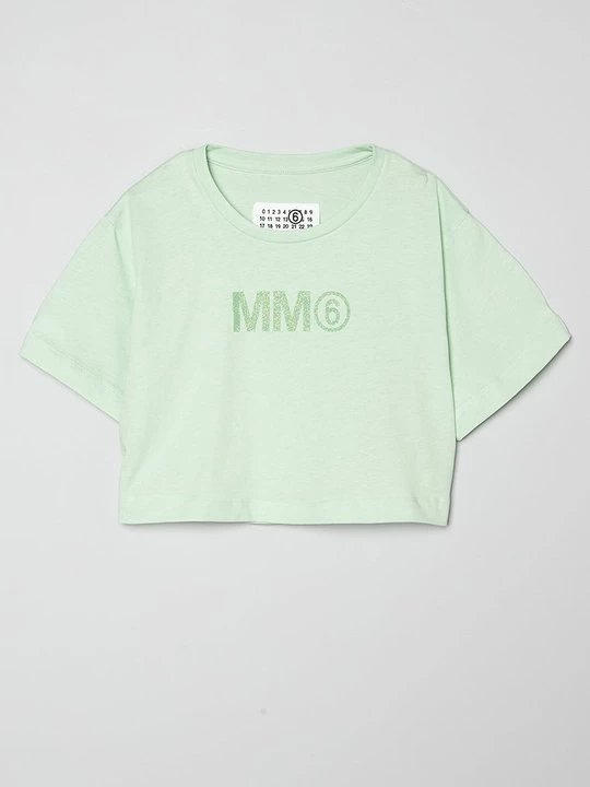 Foto van product T-shirt print MM6 Maison Margiela groen