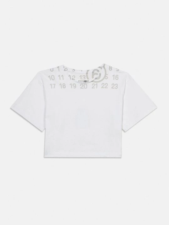 Foto van product T-shirt print MM6 Maison Margiela wit