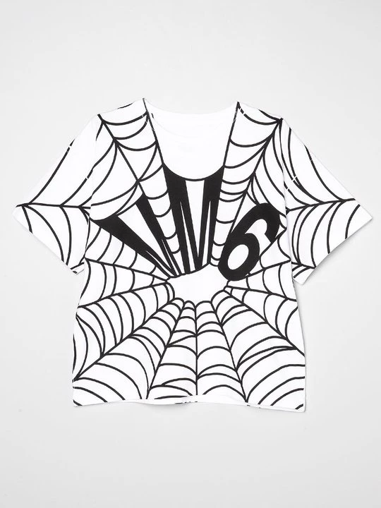 Foto van product T-shirt print MM6 Maison Margiela wit