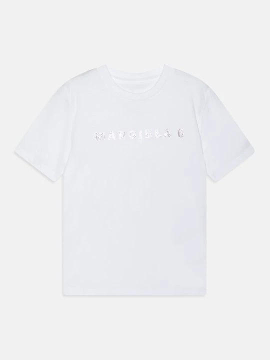Foto van product T-shirt print MM6 Maison Margiela wit
