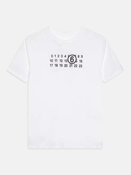 Foto van product T-shirt print MM6 Maison Margiela wit