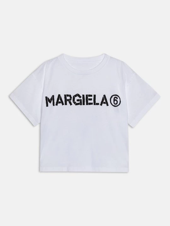 Foto van product T-shirt print MM6 Maison Margiela wit