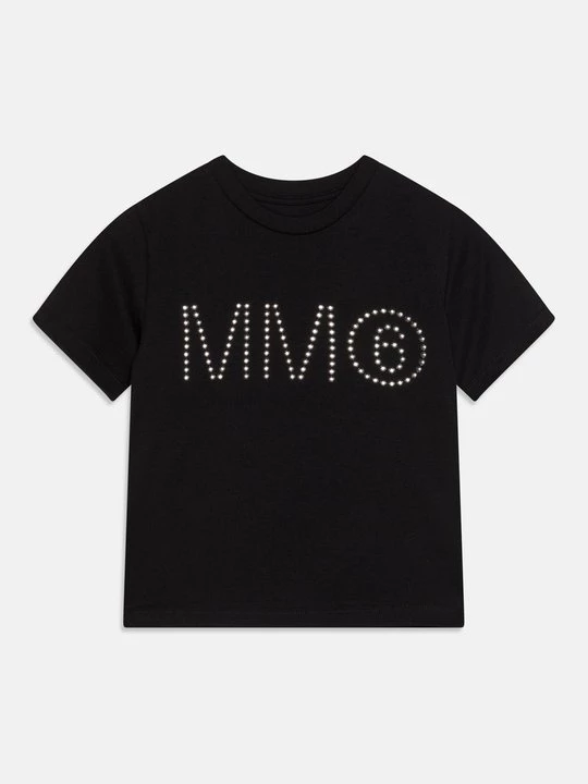 Foto van product T-shirt print MM6 Maison Margiela zwart
