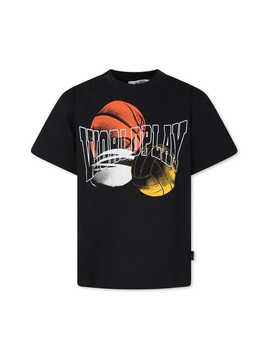 Foto van product T-shirt print Molo donkerblauw