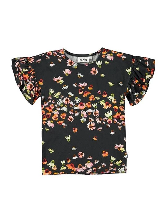 Foto van product T-shirt print Molo geel