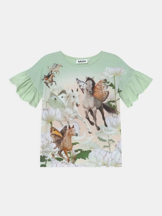 Foto van product T-shirt print Molo lichtgroen