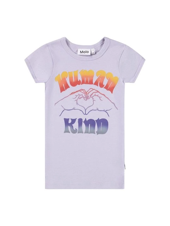 Foto van product T-shirt print Molo lila