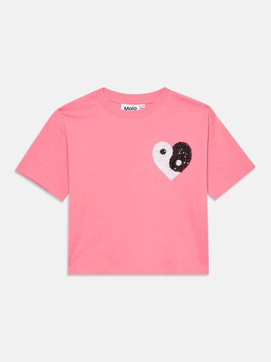 Foto van product T-shirt print Molo oranje