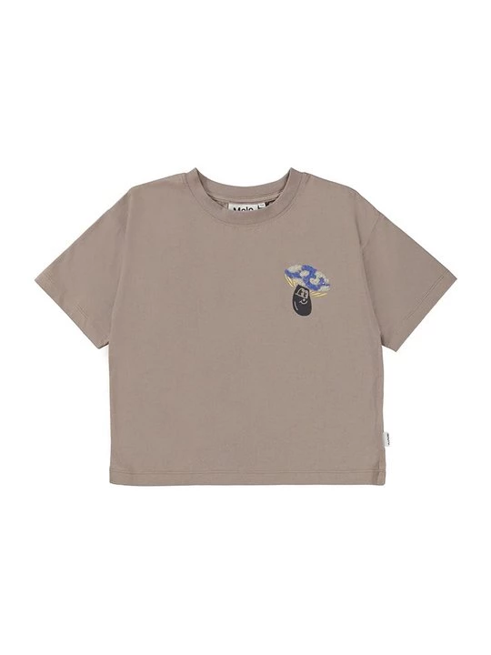 Foto van product T-shirt print Molo taupe