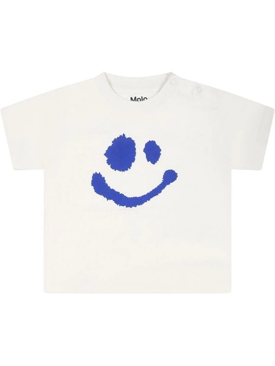 Foto van product T-shirt print Molo wit