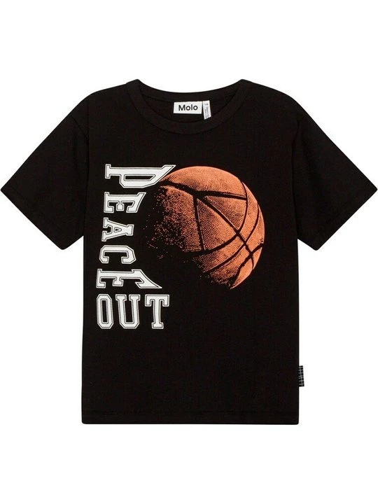 Foto van product T-shirt print Molo zwart