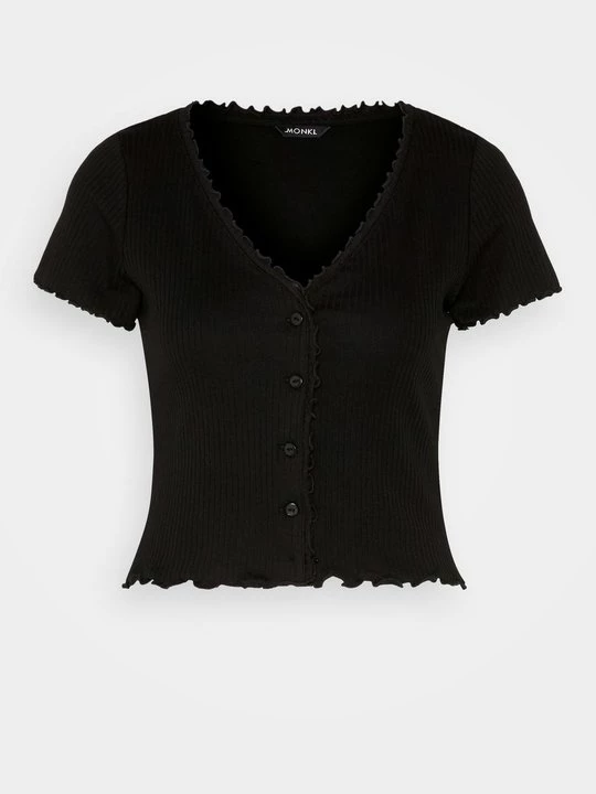 Foto van product T-shirt print Monki zwart