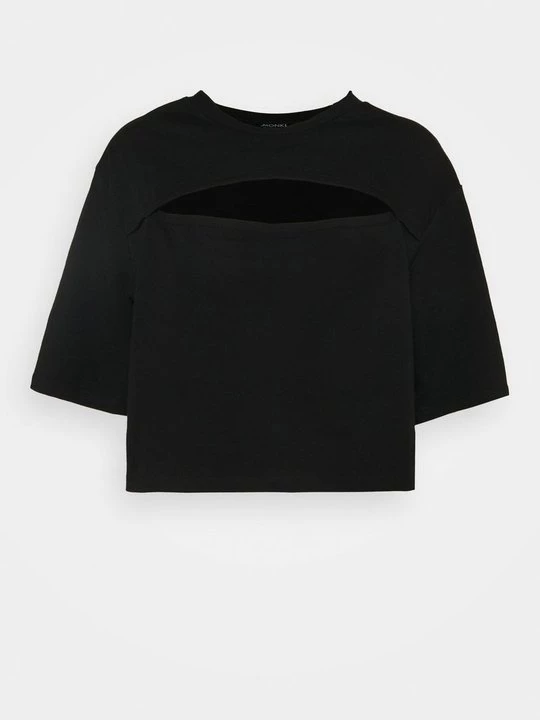 Foto van product T-shirt print Monki zwart