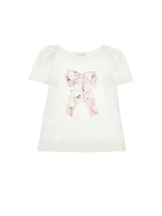 Foto van product T-shirt print Monnalisa wit