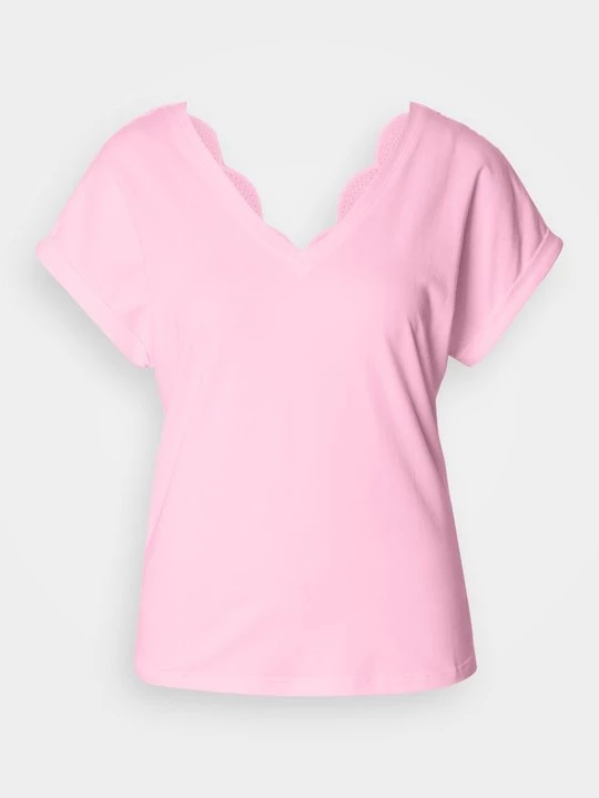 Foto van product T-shirt print Morgan roze