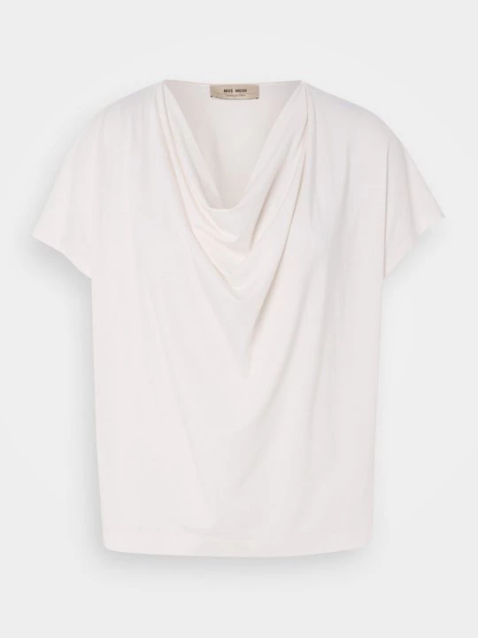 Foto van product T-shirt print MOS MOSH crème