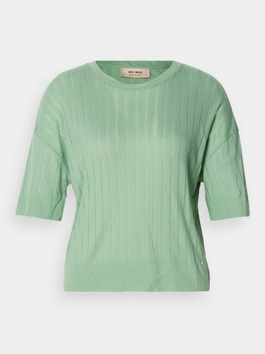 Foto van product T-shirt print MOS MOSH groen