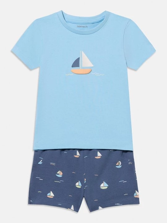 Foto van product T-shirt print NAME IT blauw