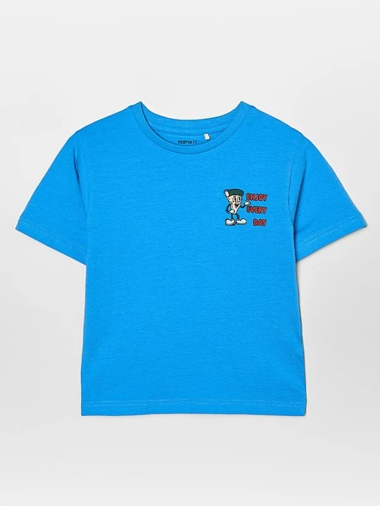 Foto van product T-shirt print NAME IT blauw
