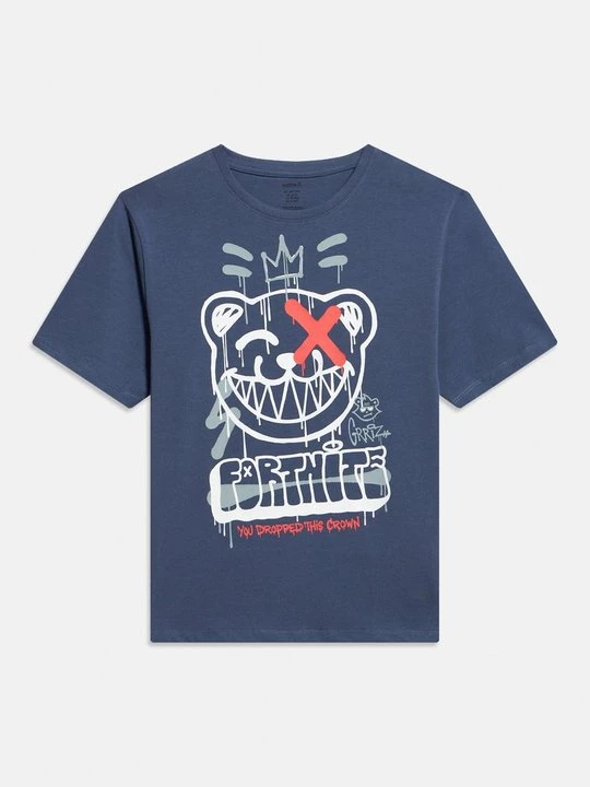 Foto van product T-shirt print NAME IT blauw