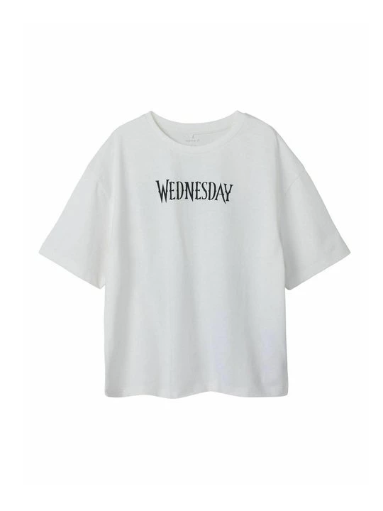 Foto van product T-shirt print NAME IT crème