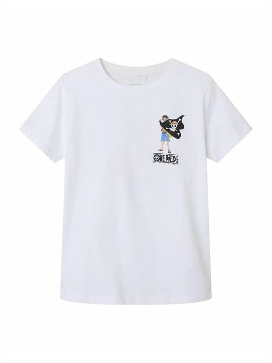 Foto van product T-shirt print NAME IT crème
