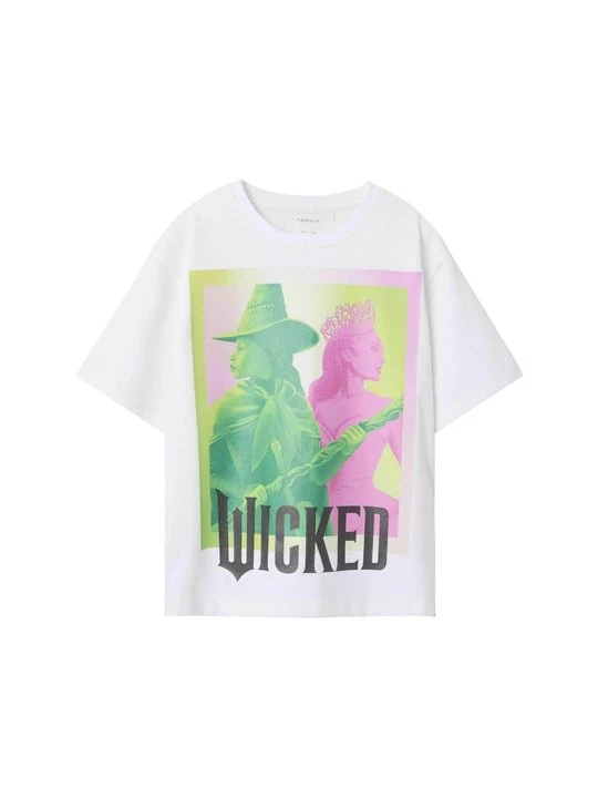 Foto van product T-shirt print NAME IT crème