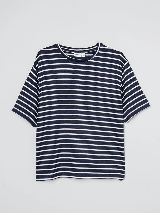 Foto van product T-shirt print NAME IT donkerblauw