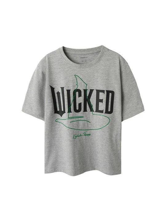 Foto van product T-shirt print NAME IT grijs