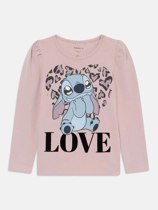 Foto van product T-shirt print NAME IT paars