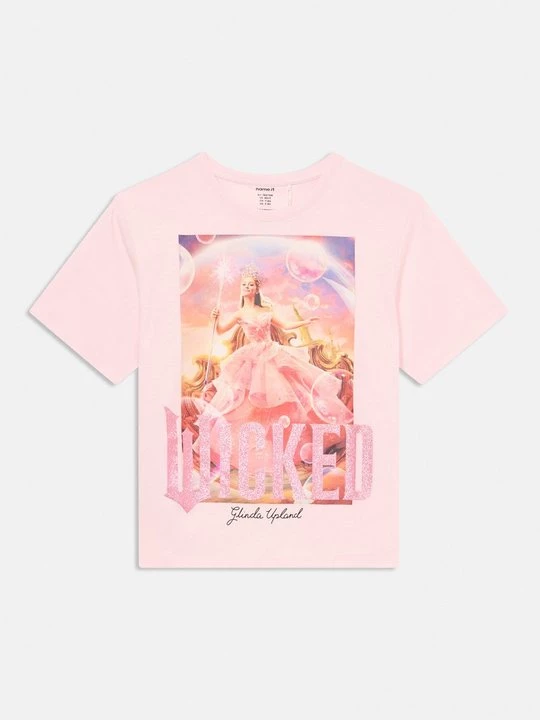 Foto van product T-shirt print NAME IT roze