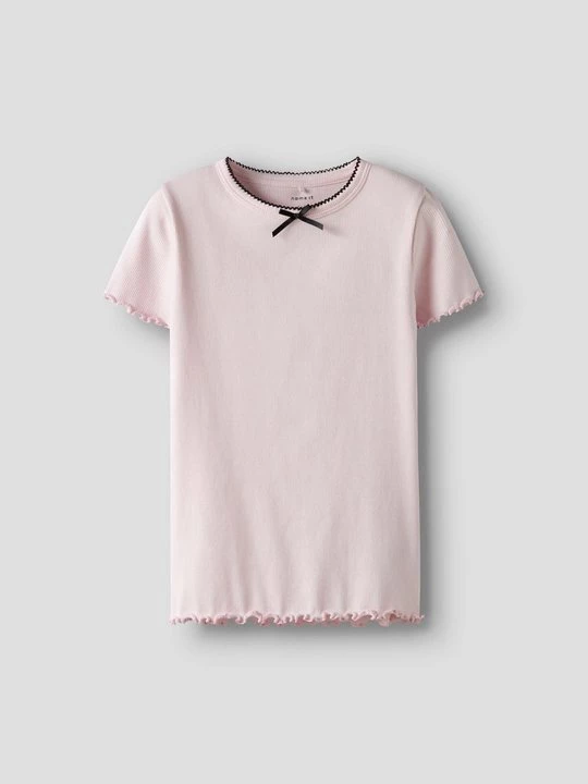 Foto van product T-shirt print NAME IT roze